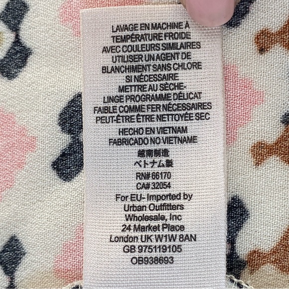 Free People Charlotte Printed Halterneck top/Tunic Size S - Picture 15 of 15